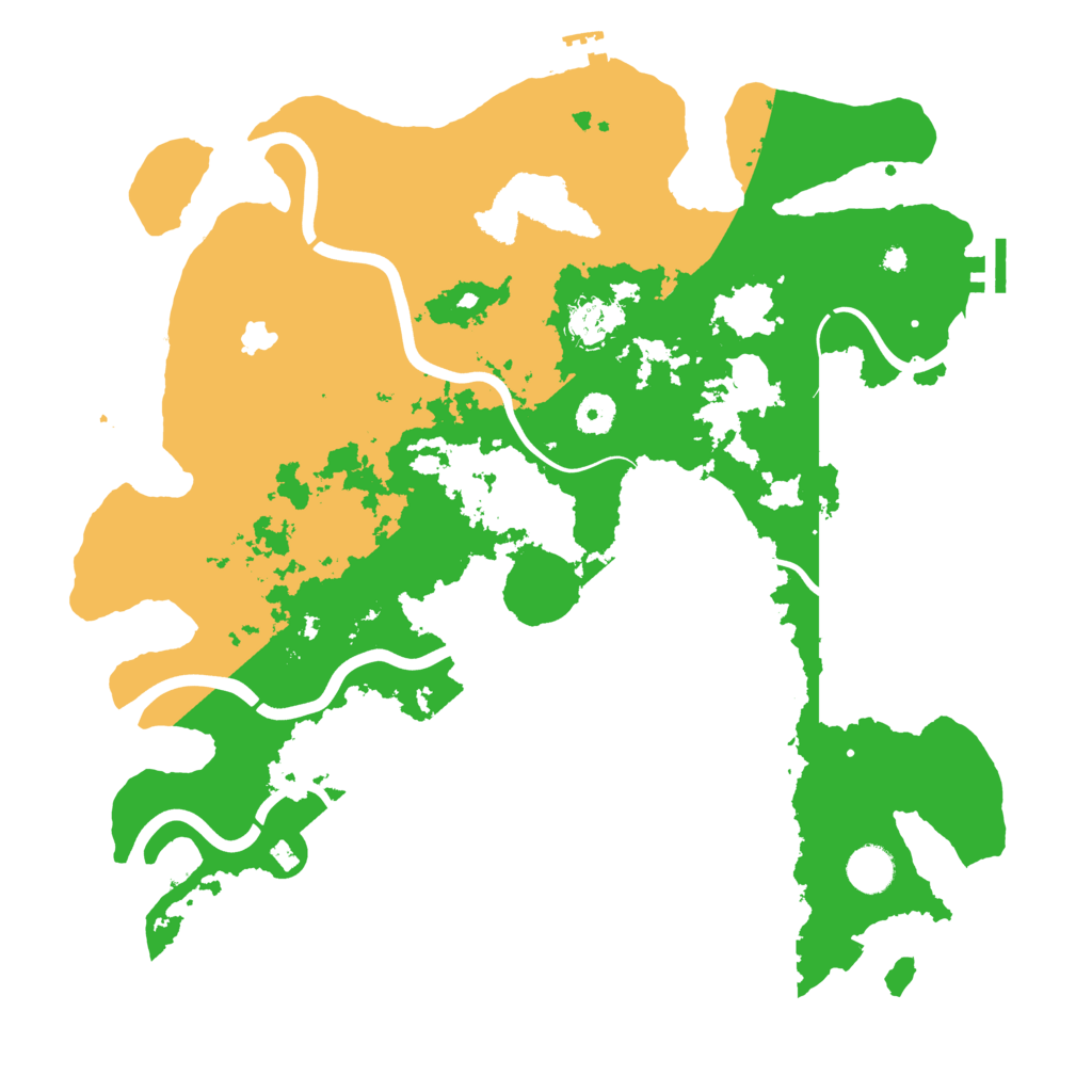 Biome Rust Map: Procedural Map, Size: 4050, Seed: 328028828