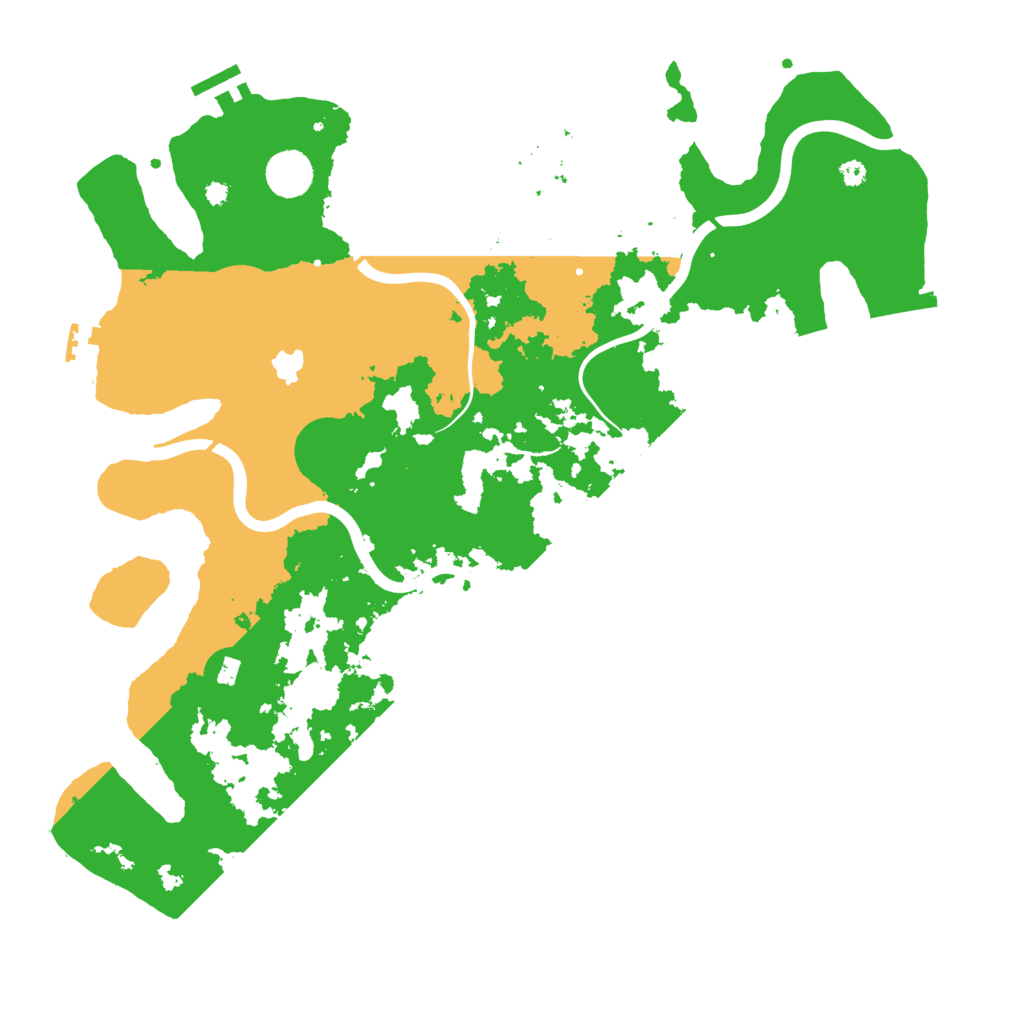 Biome Rust Map: Procedural Map, Size: 4000, Seed: 459725551