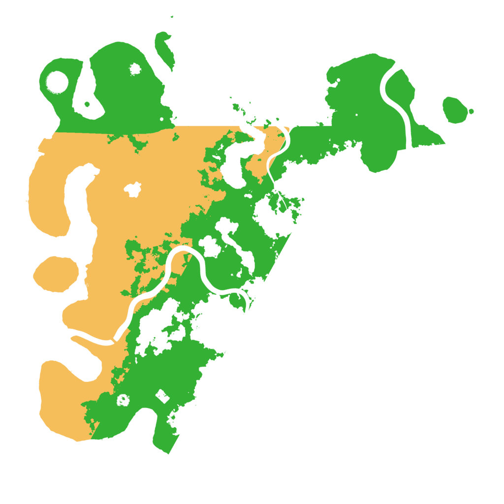 Biome Rust Map: Procedural Map, Size: 4000, Seed: 28017