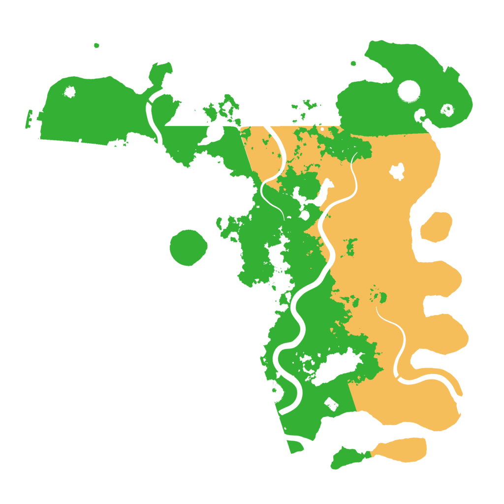 Biome Rust Map: Procedural Map, Size: 4000, Seed: 547667583