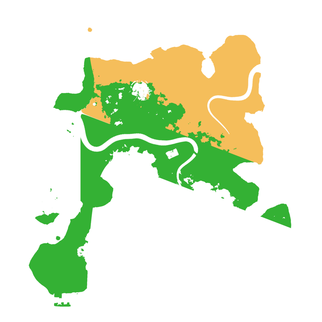 Biome Rust Map: Procedural Map, Size: 3000, Seed: 1650330929