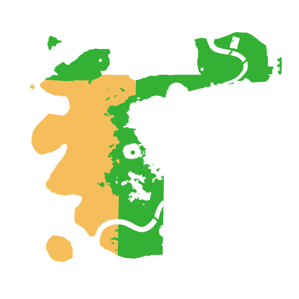 Biome Rust Map: Procedural Map, Size: 2700, Seed: 82748783