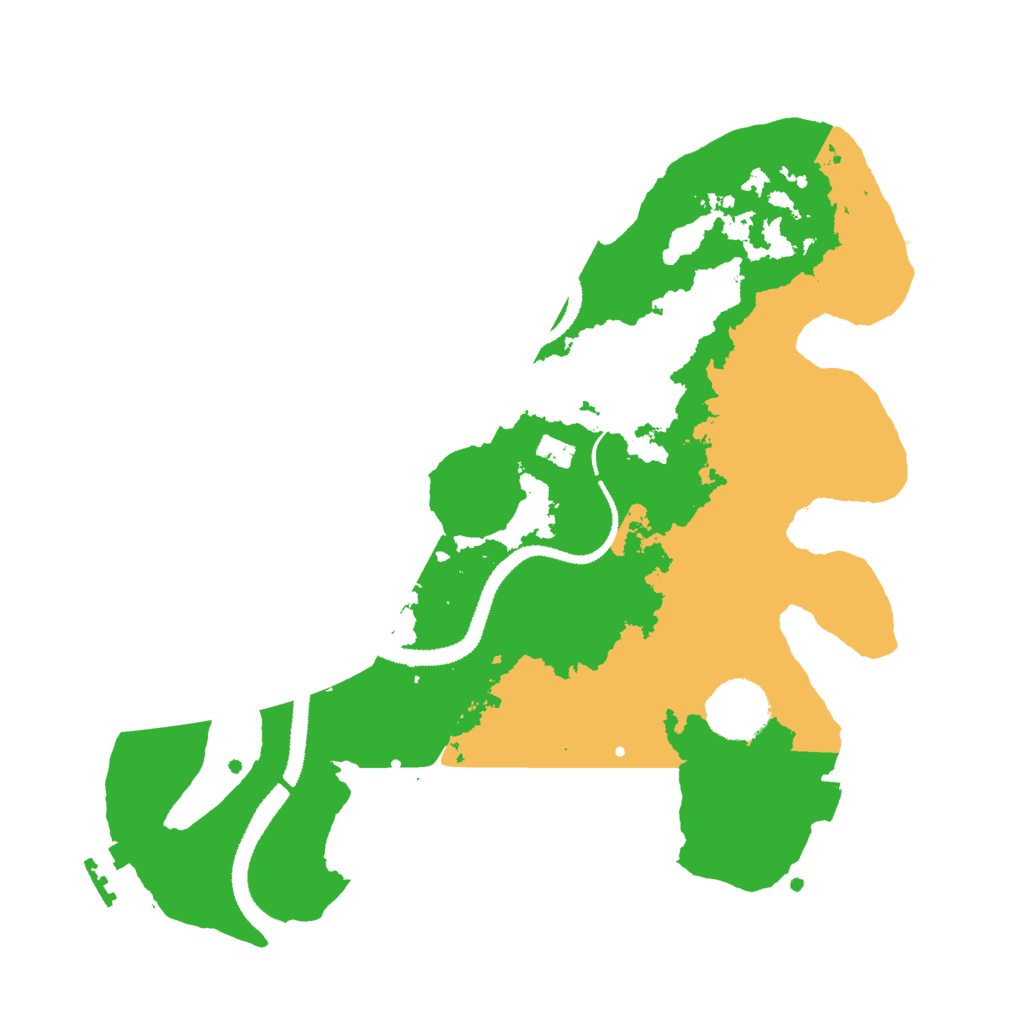 Biome Rust Map: Procedural Map, Size: 3000, Seed: 41673413