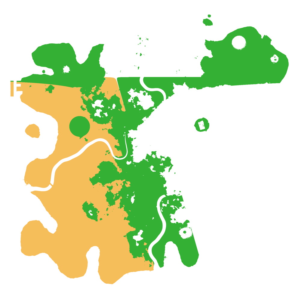Biome Rust Map: Procedural Map, Size: 3950, Seed: 2051393024