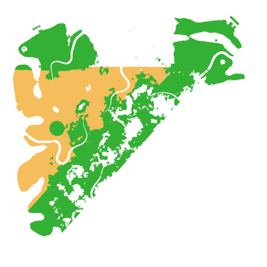 Biome Rust Map: Procedural Map, Size: 4700, Seed: 322744469