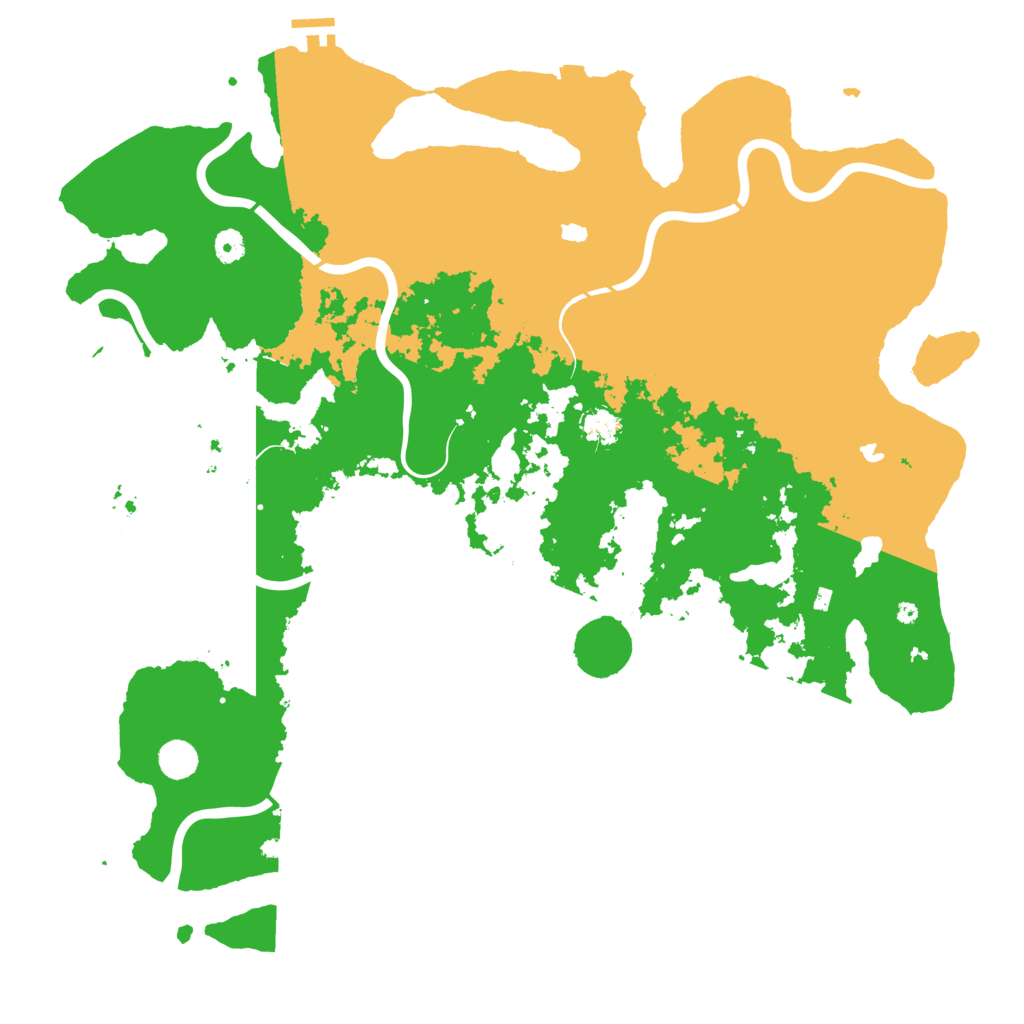 Biome Rust Map: Procedural Map, Size: 4800, Seed: 169140190