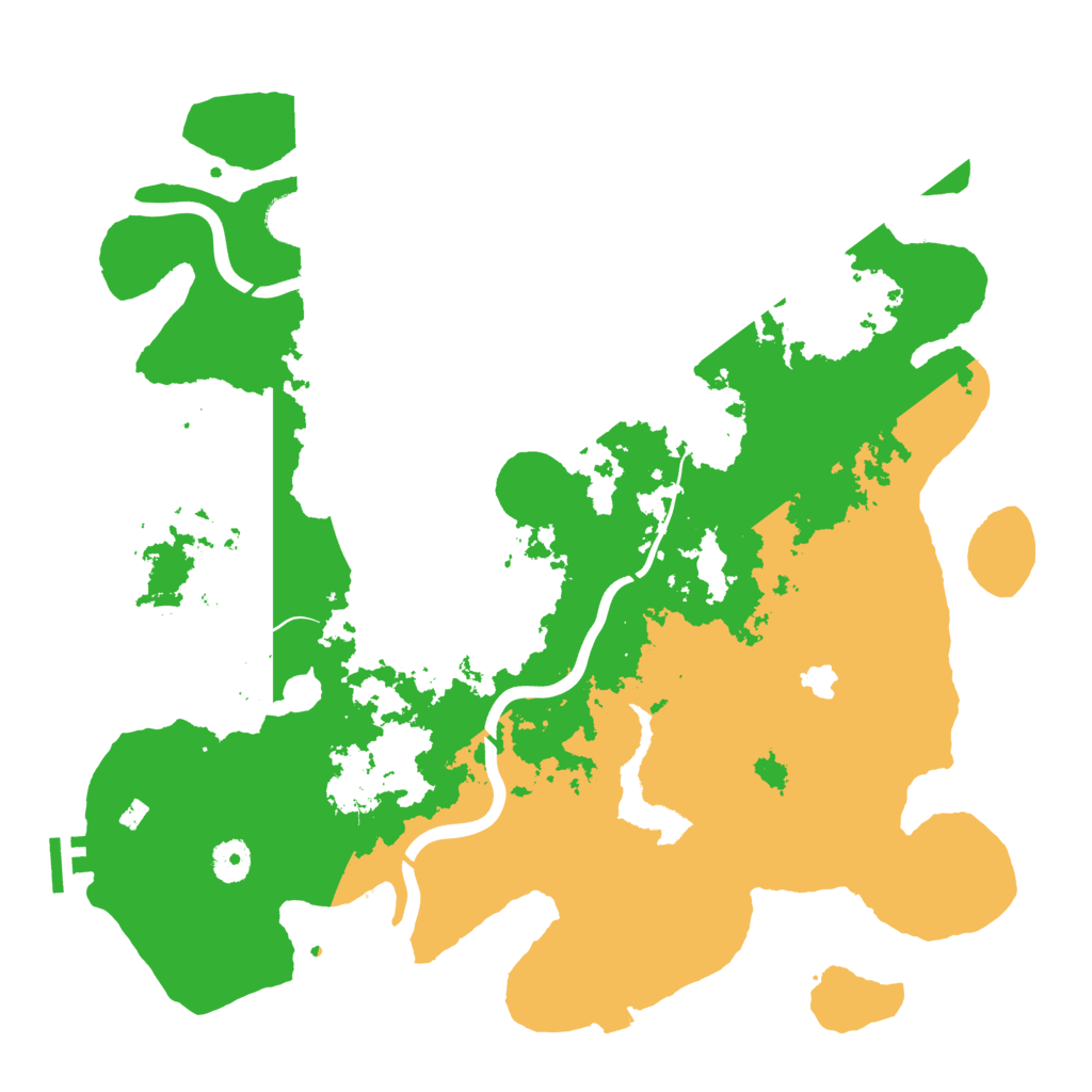 Biome Rust Map: Procedural Map, Size: 4000, Seed: 1656059493