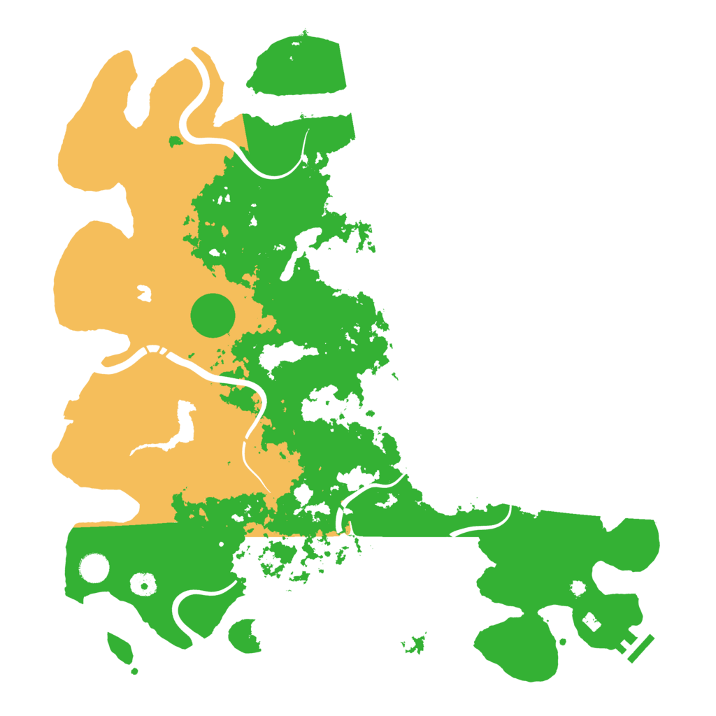 Biome Rust Map: Procedural Map, Size: 4250, Seed: 1613356407
