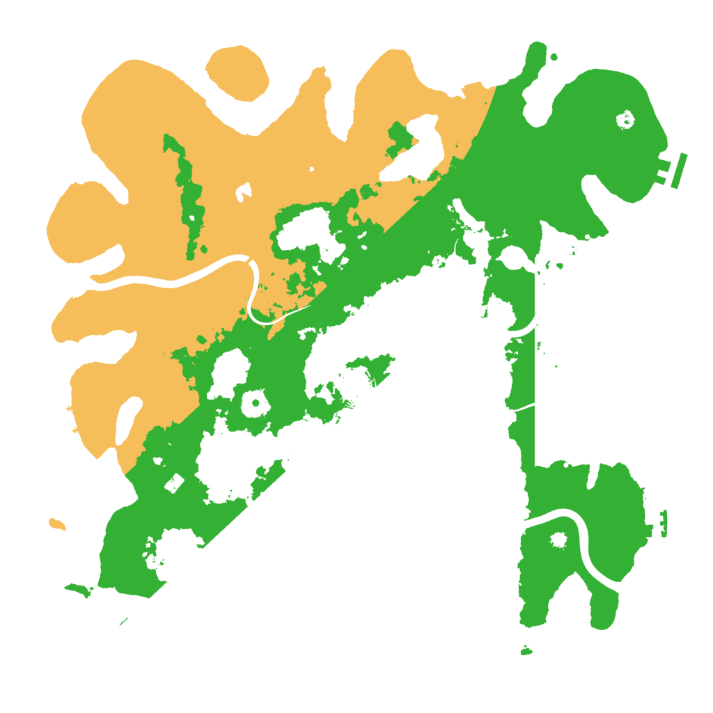 Biome Rust Map: Procedural Map, Size: 4000, Seed: 1504584810