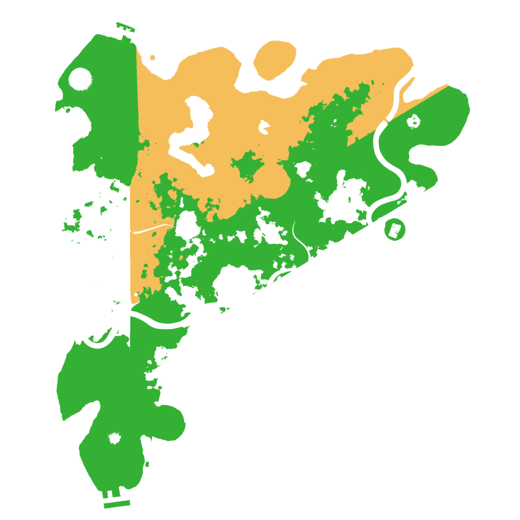 Biome Rust Map: Procedural Map, Size: 4000, Seed: 368894825