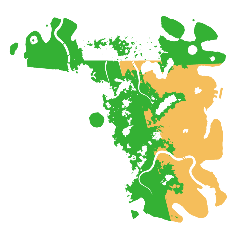 Biome Rust Map: Procedural Map, Size: 4500, Seed: 6367379