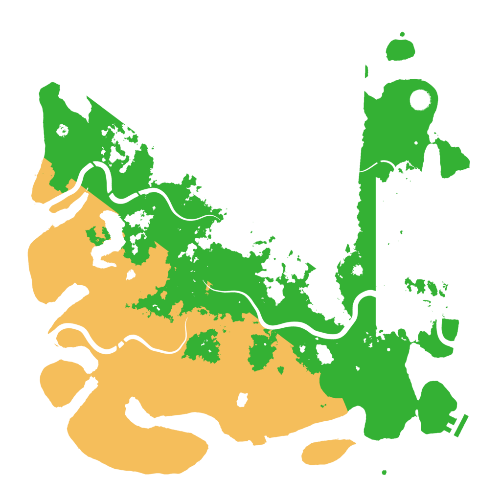 Biome Rust Map: Procedural Map, Size: 4250, Seed: 621363275
