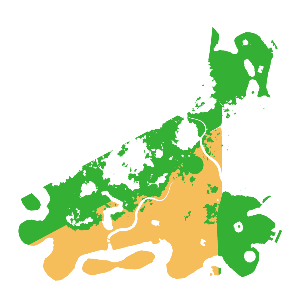 Biome Rust Map: Procedural Map, Size: 4500, Seed: 354320998