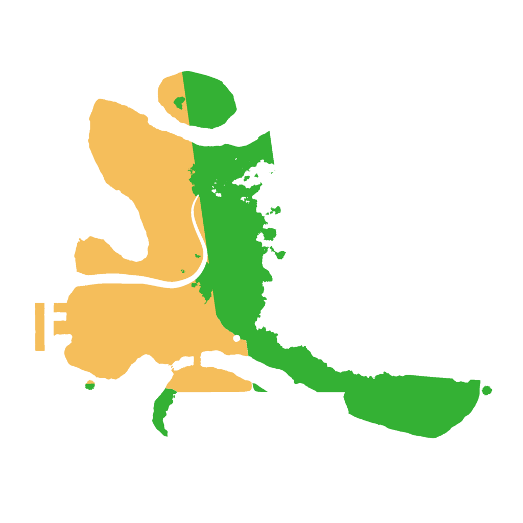Biome Rust Map: Procedural Map, Size: 2200, Seed: 1925813593