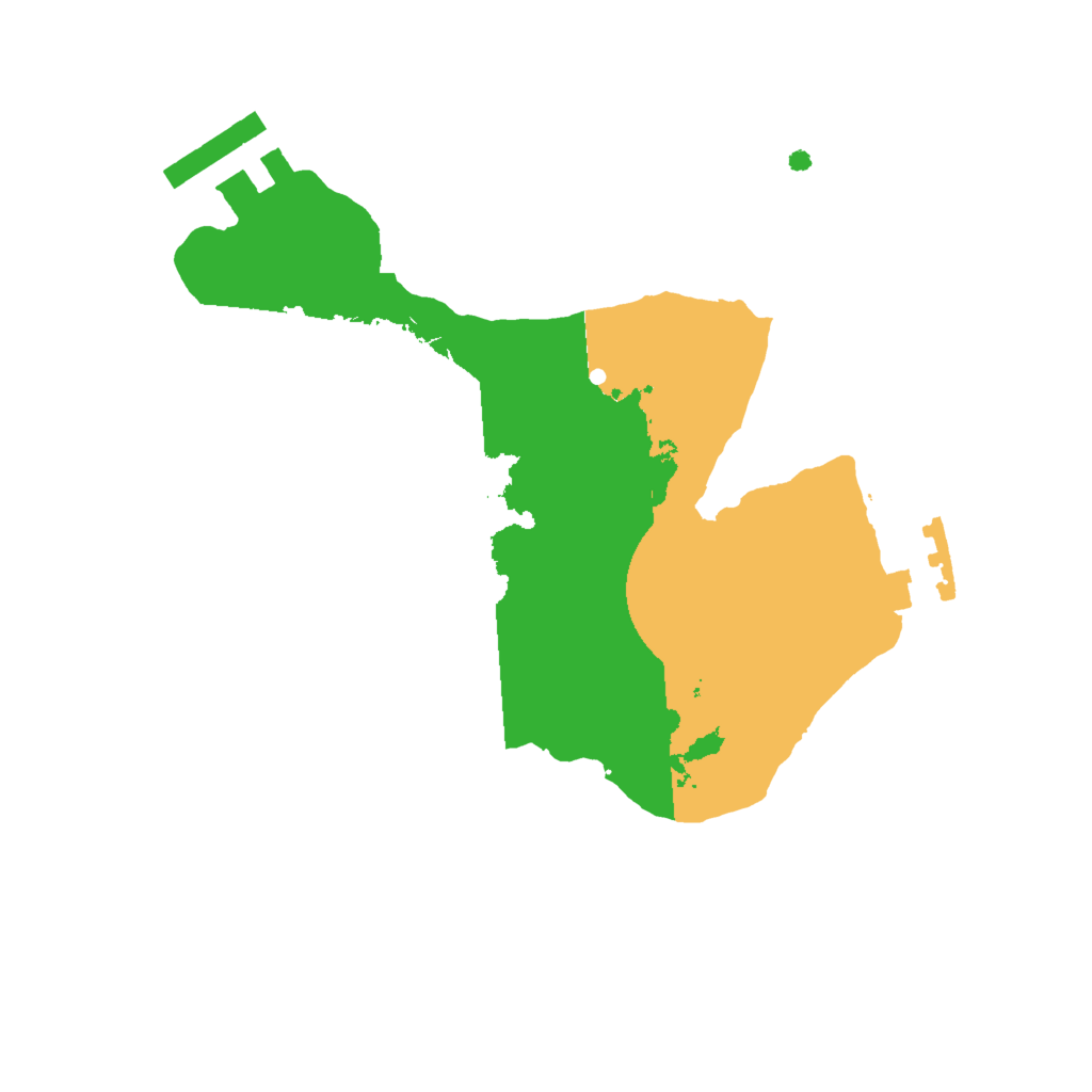 Biome Rust Map: Procedural Map, Size: 2000, Seed: 473592621