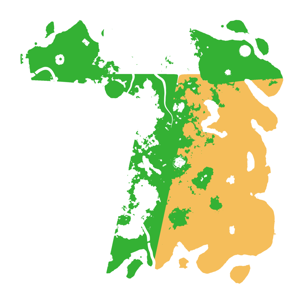 Biome Rust Map: Procedural Map, Size: 4500, Seed: 264132282
