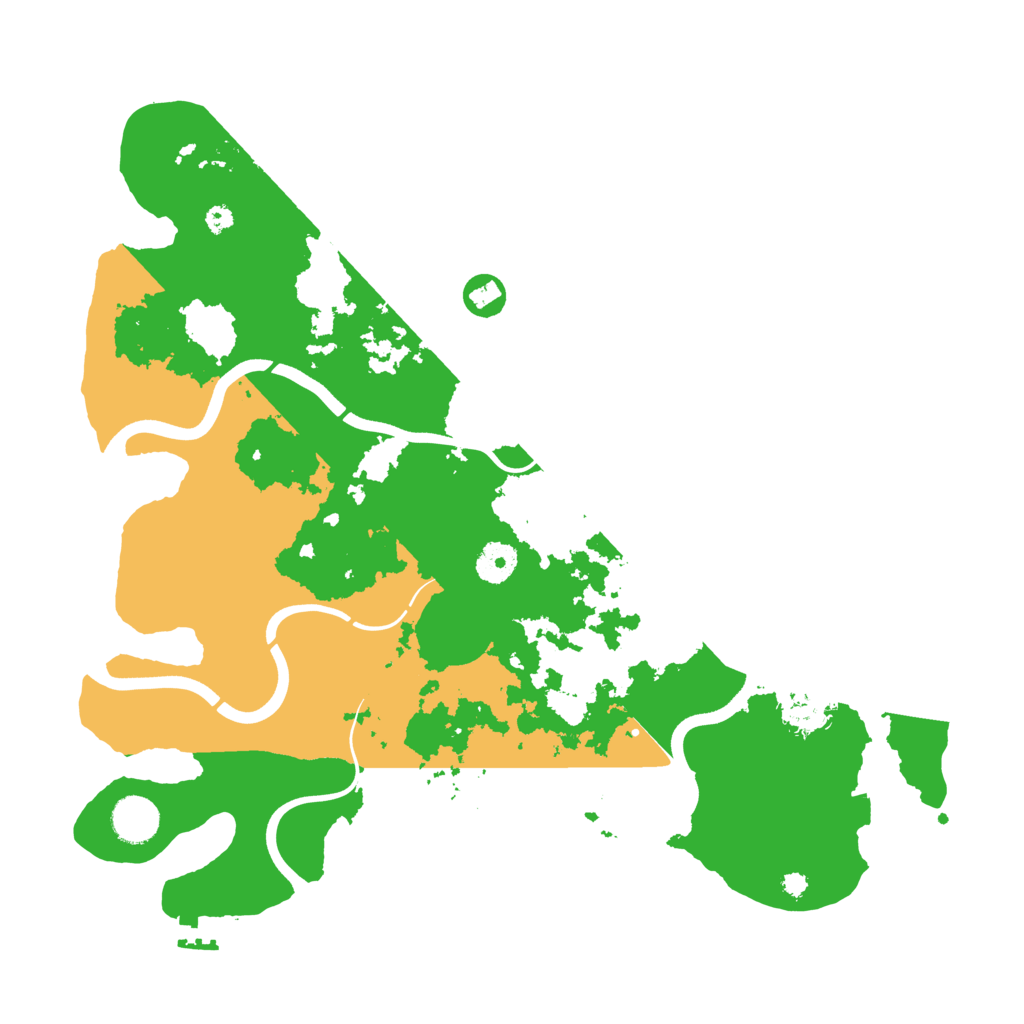 Biome Rust Map: Procedural Map, Size: 3800, Seed: 221