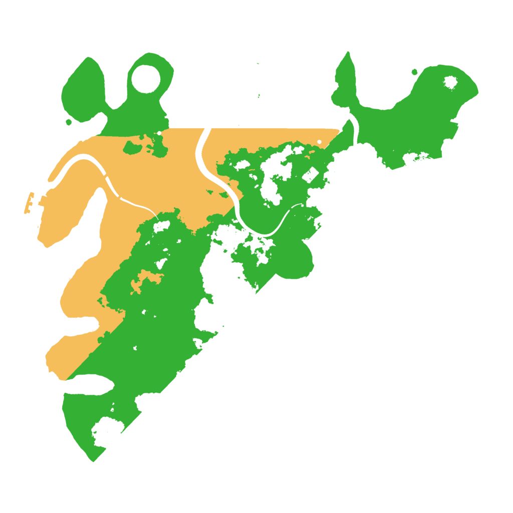 Biome Rust Map: Procedural Map, Size: 3500, Seed: 1662591903