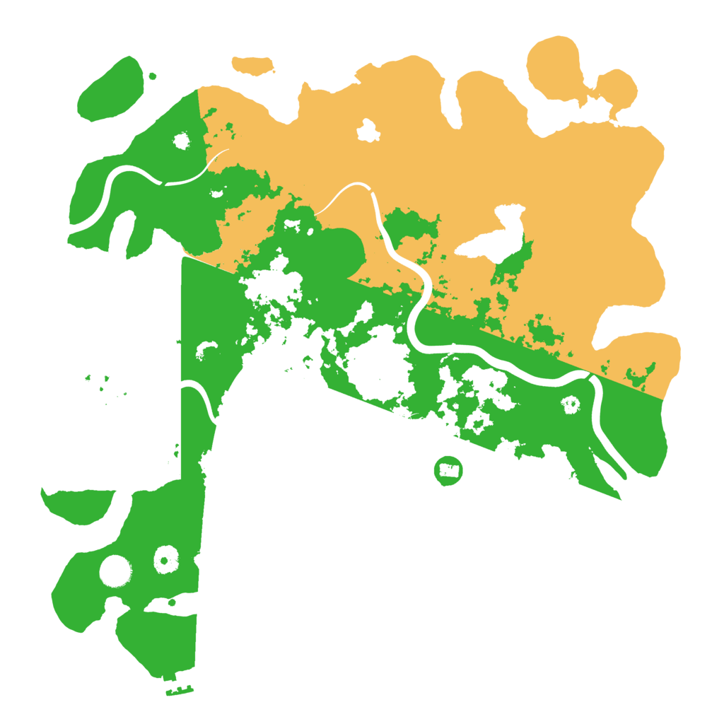 Biome Rust Map: Procedural Map, Size: 4000, Seed: 1028898841