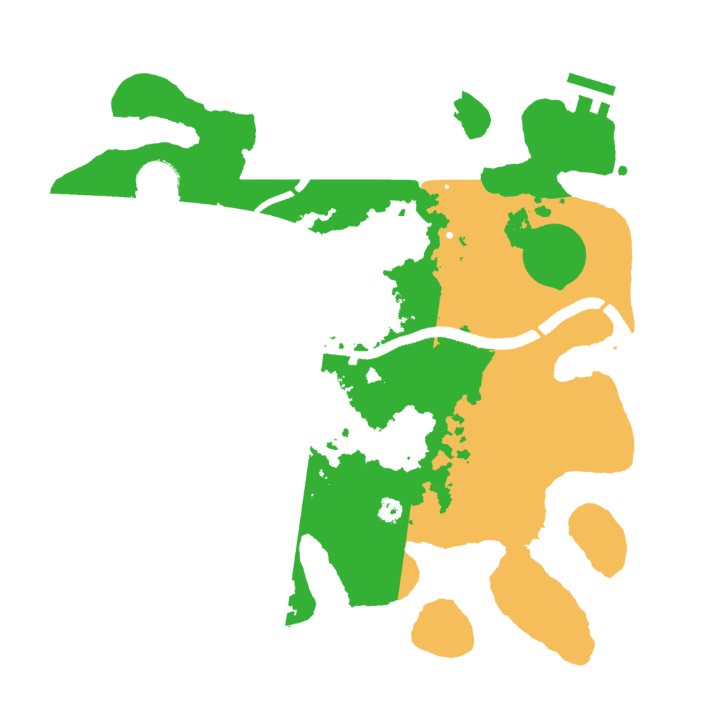 Biome Rust Map: Procedural Map, Size: 3000, Seed: 23238787