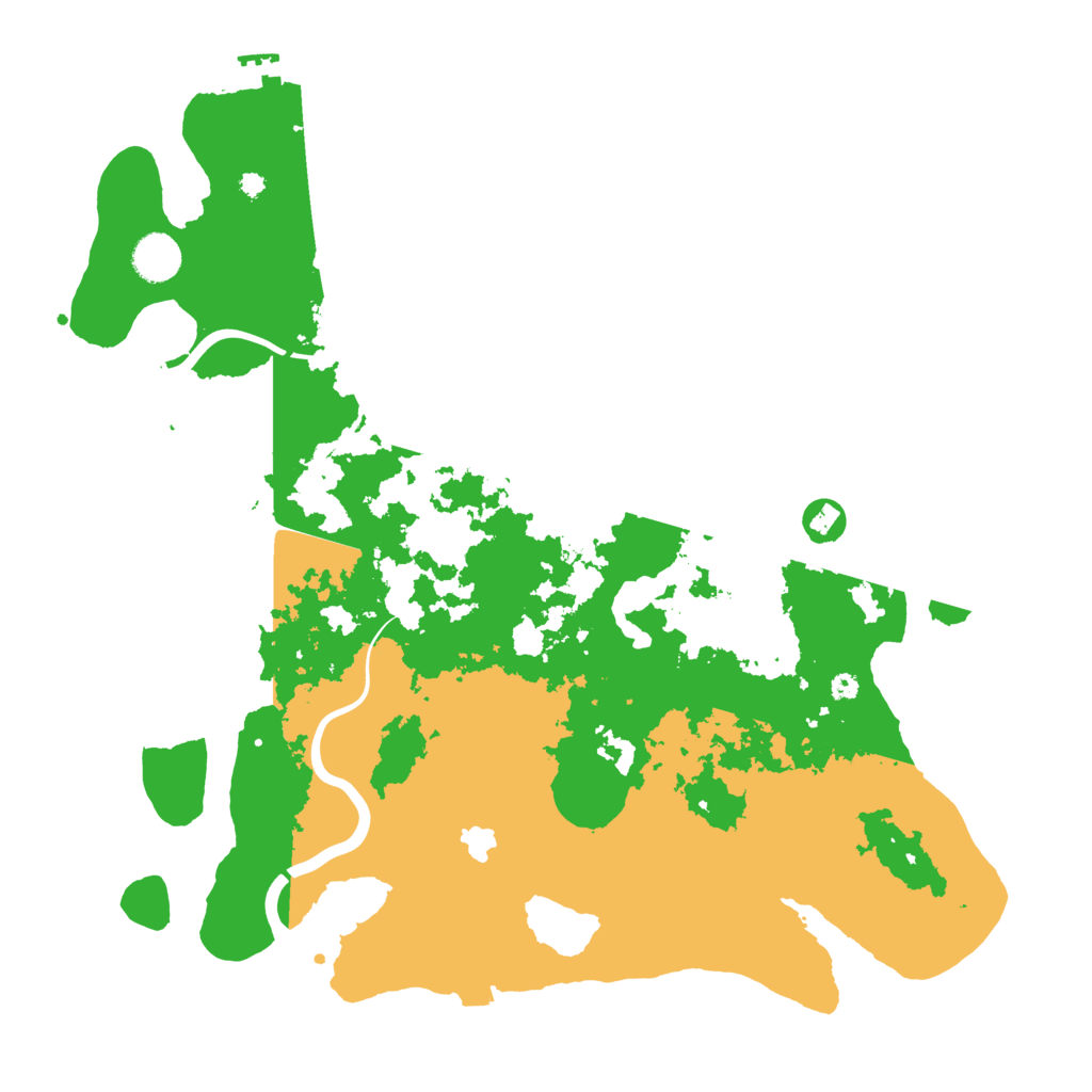 Biome Rust Map: Procedural Map, Size: 4000, Seed: 1050939617