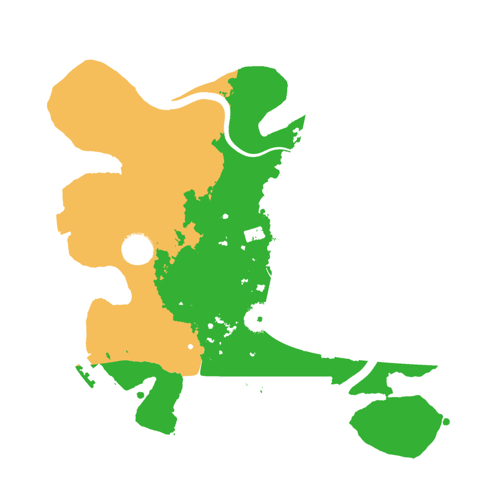 Biome Rust Map: Procedural Map, Size: 2800, Seed: 1791523639