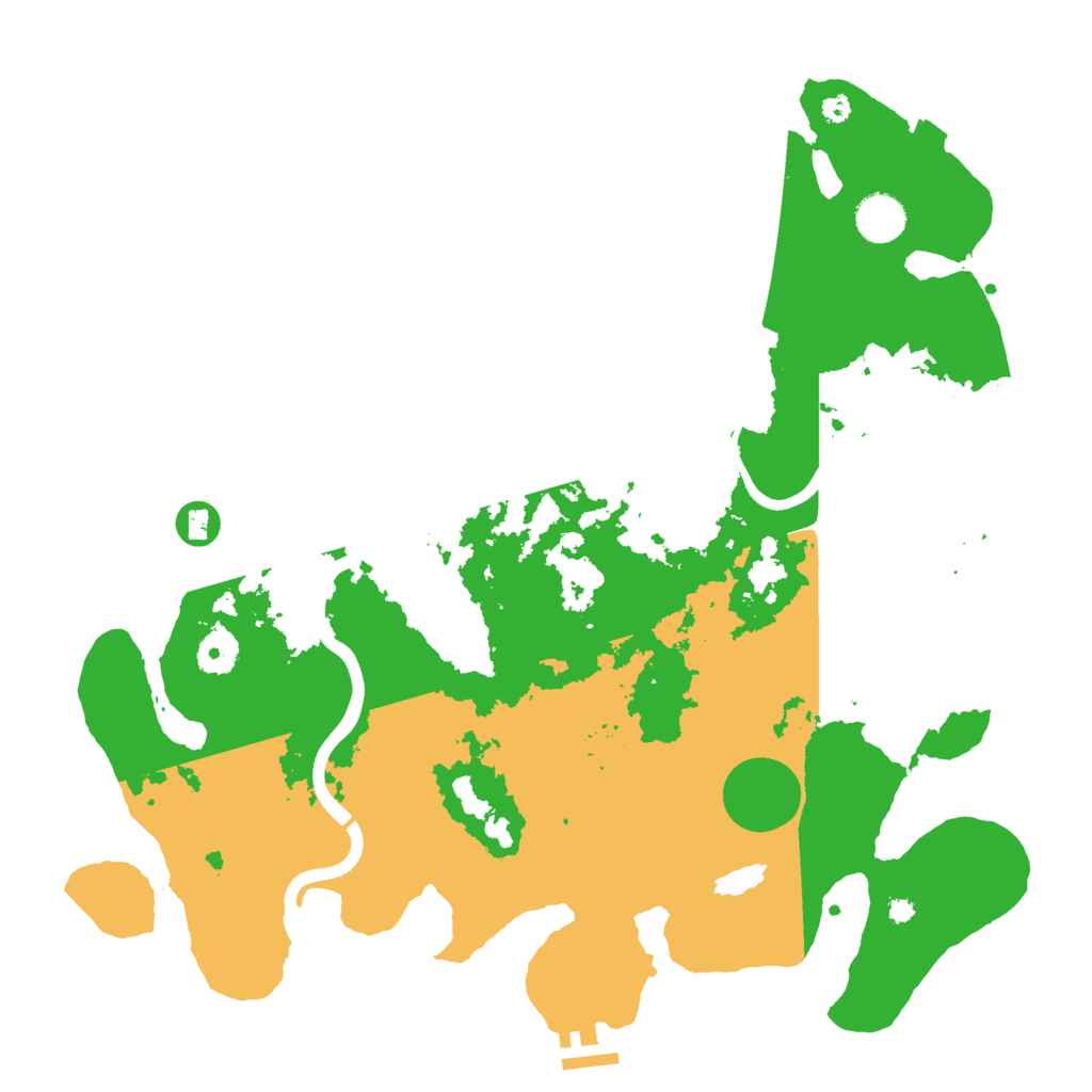 Biome Rust Map: Procedural Map, Size: 3888, Seed: 1243056012