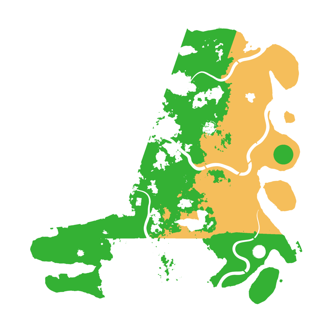 Biome Rust Map: Procedural Map, Size: 4250, Seed: 689699664