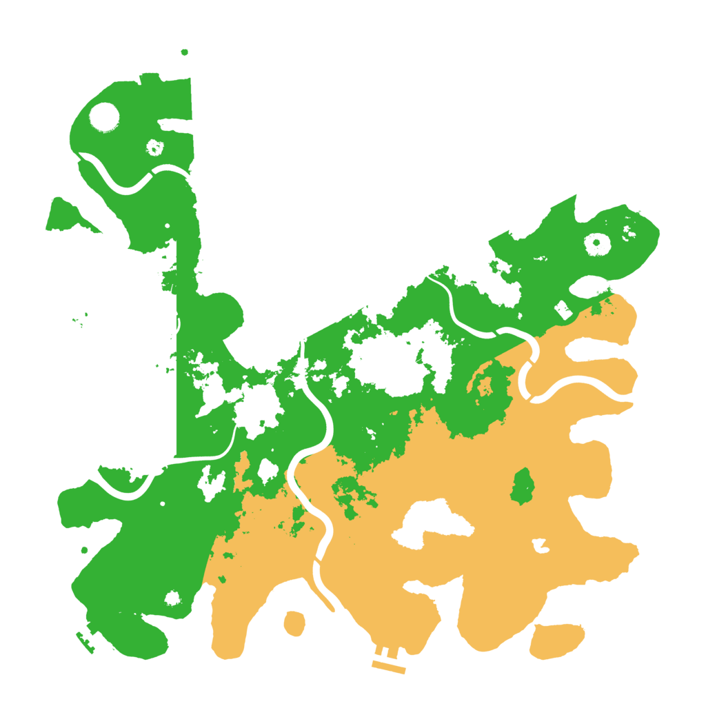 Biome Rust Map: Procedural Map, Size: 4211, Seed: 893474979