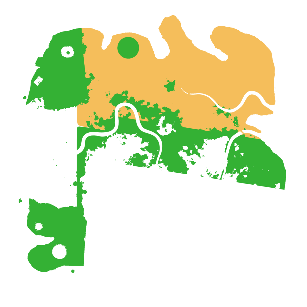 Biome Rust Map: Procedural Map, Size: 3750, Seed: 1395236858