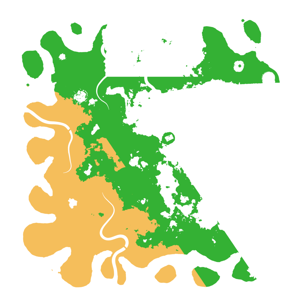 Biome Rust Map: Procedural Map, Size: 4200, Seed: 700886