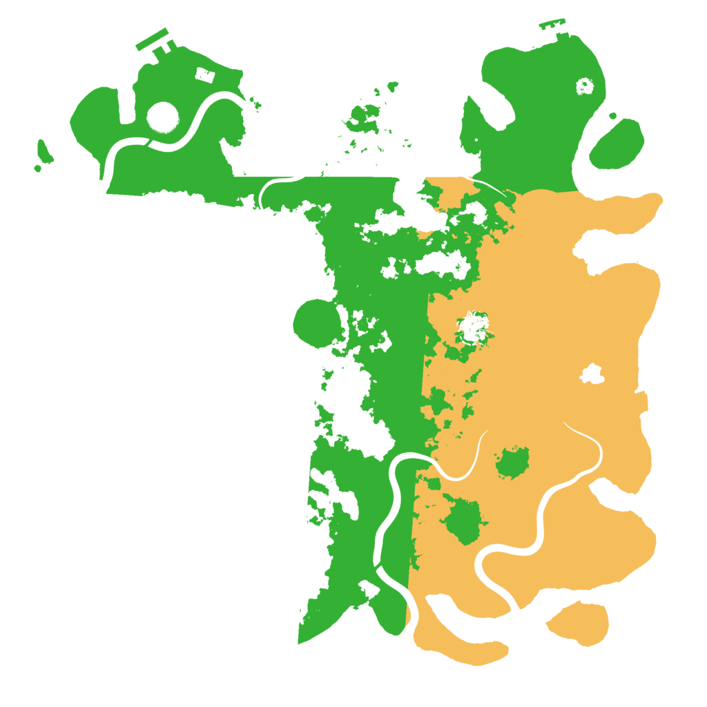 Biome Rust Map: Procedural Map, Size: 4050, Seed: 1960813475