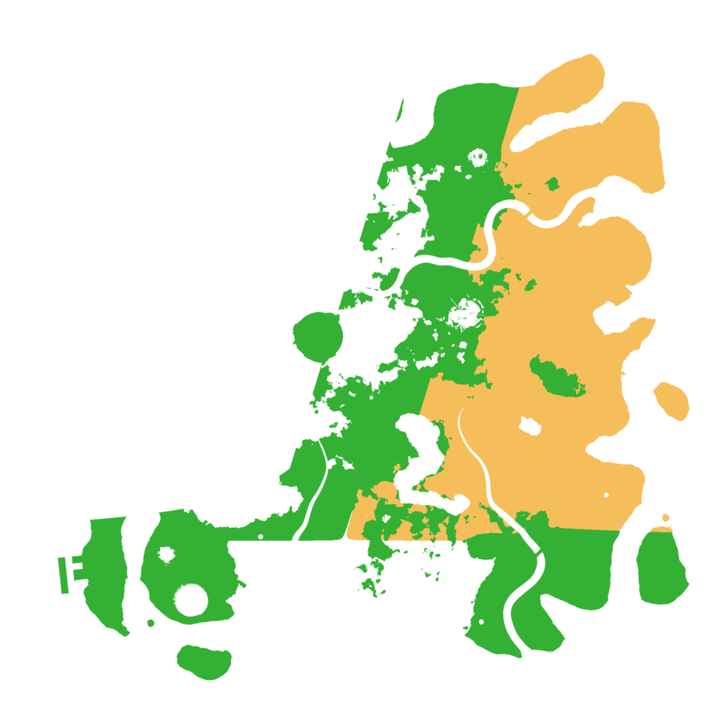 Biome Rust Map: Procedural Map, Size: 4000, Seed: 1689668355
