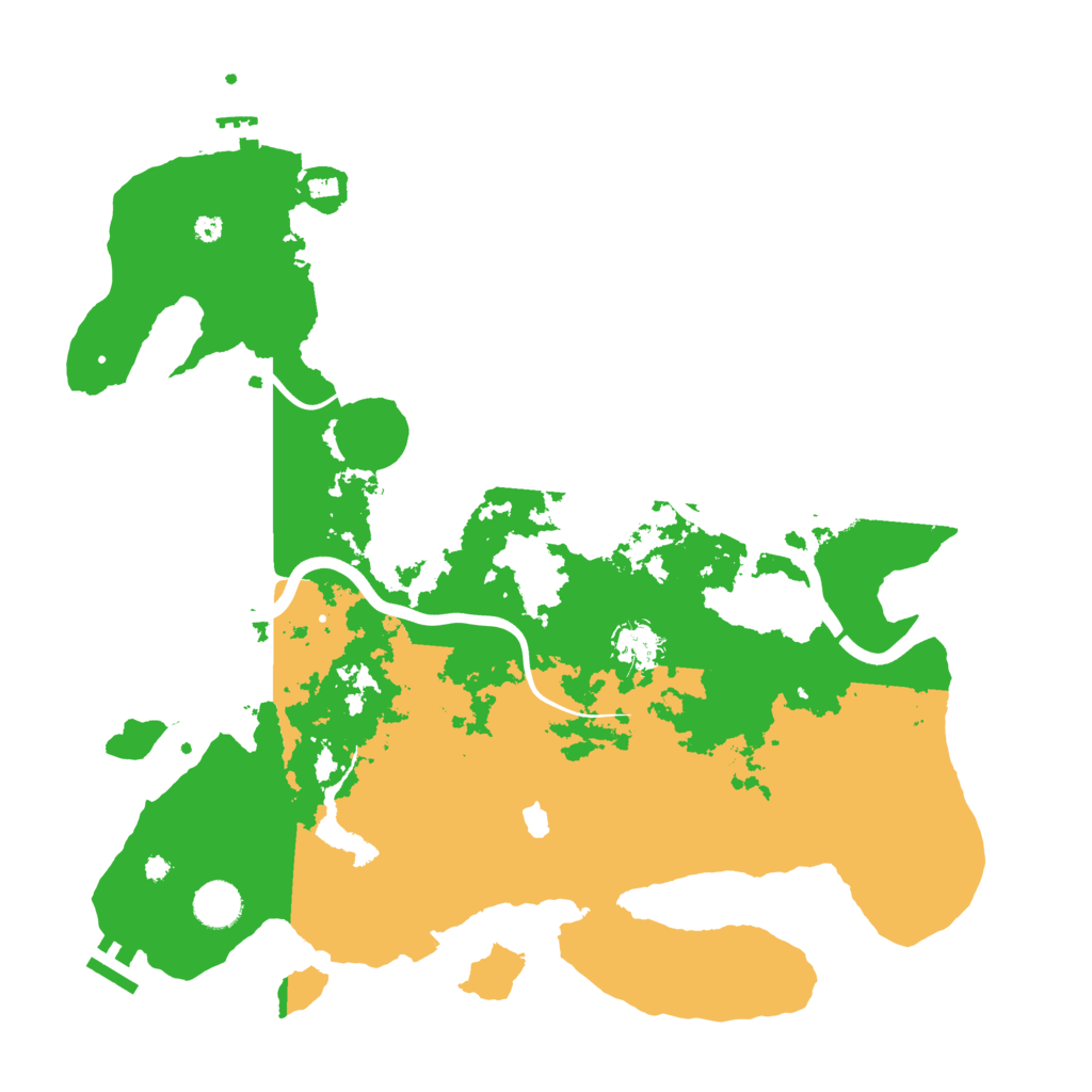 Biome Rust Map: Procedural Map, Size: 4000, Seed: 2469933
