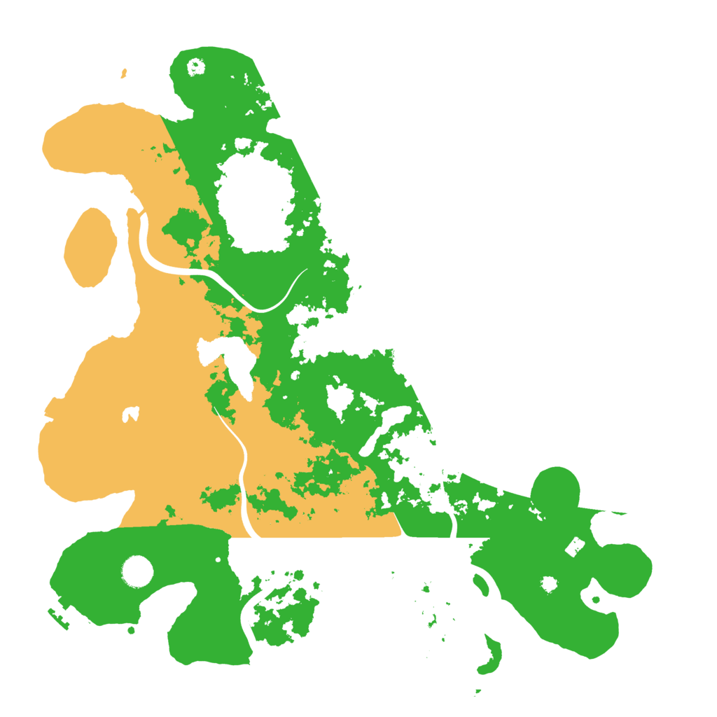 Biome Rust Map: Procedural Map, Size: 4000, Seed: 1063357499