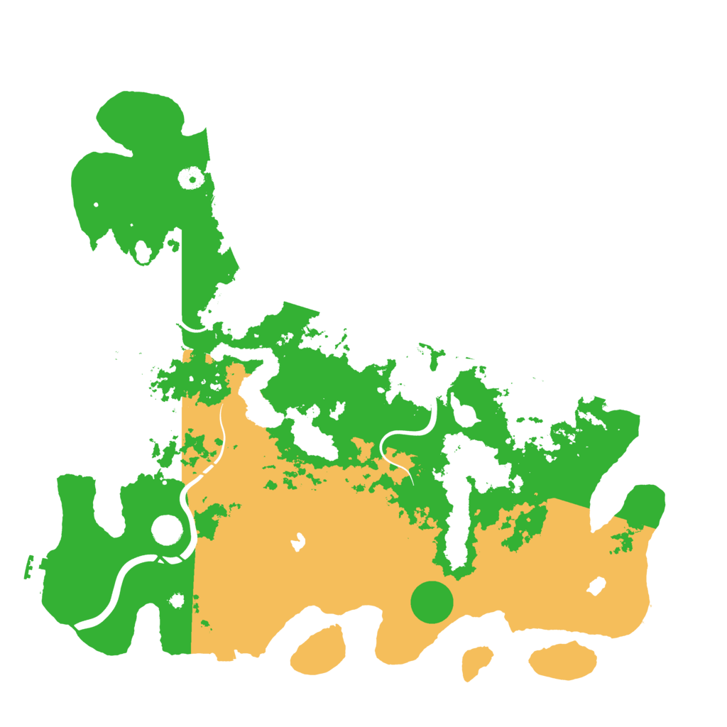 Biome Rust Map: Procedural Map, Size: 4500, Seed: 1289664253