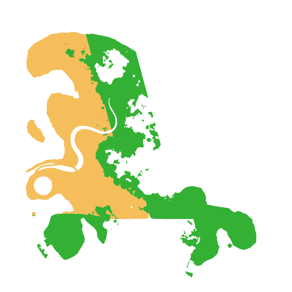 Biome Rust Map: Procedural Map, Size: 2800, Seed: 20260319