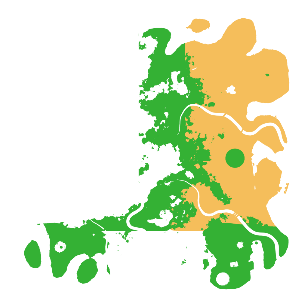 Biome Rust Map: Procedural Map, Size: 4250, Seed: 1182865655