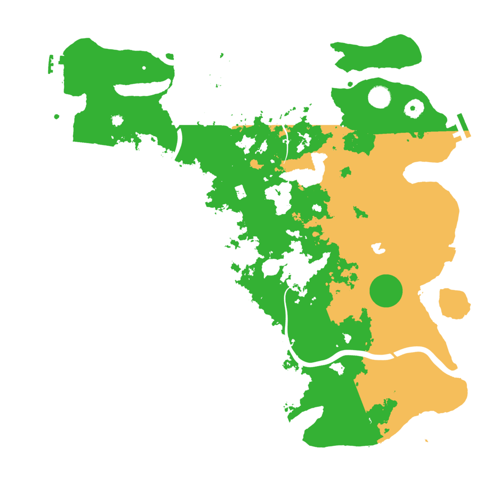 Biome Rust Map: Procedural Map, Size: 4000, Seed: 1644694589