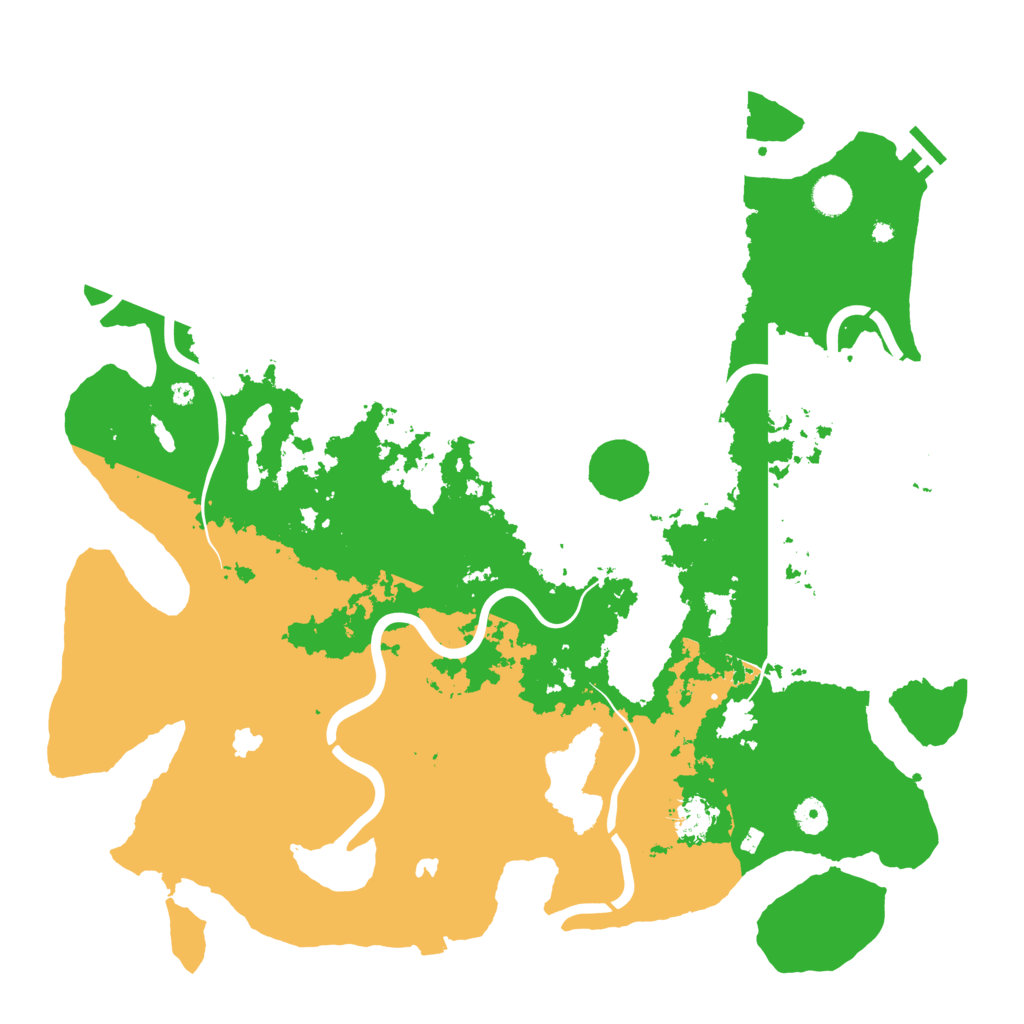 Biome Rust Map: Procedural Map, Size: 4500, Seed: 923764497