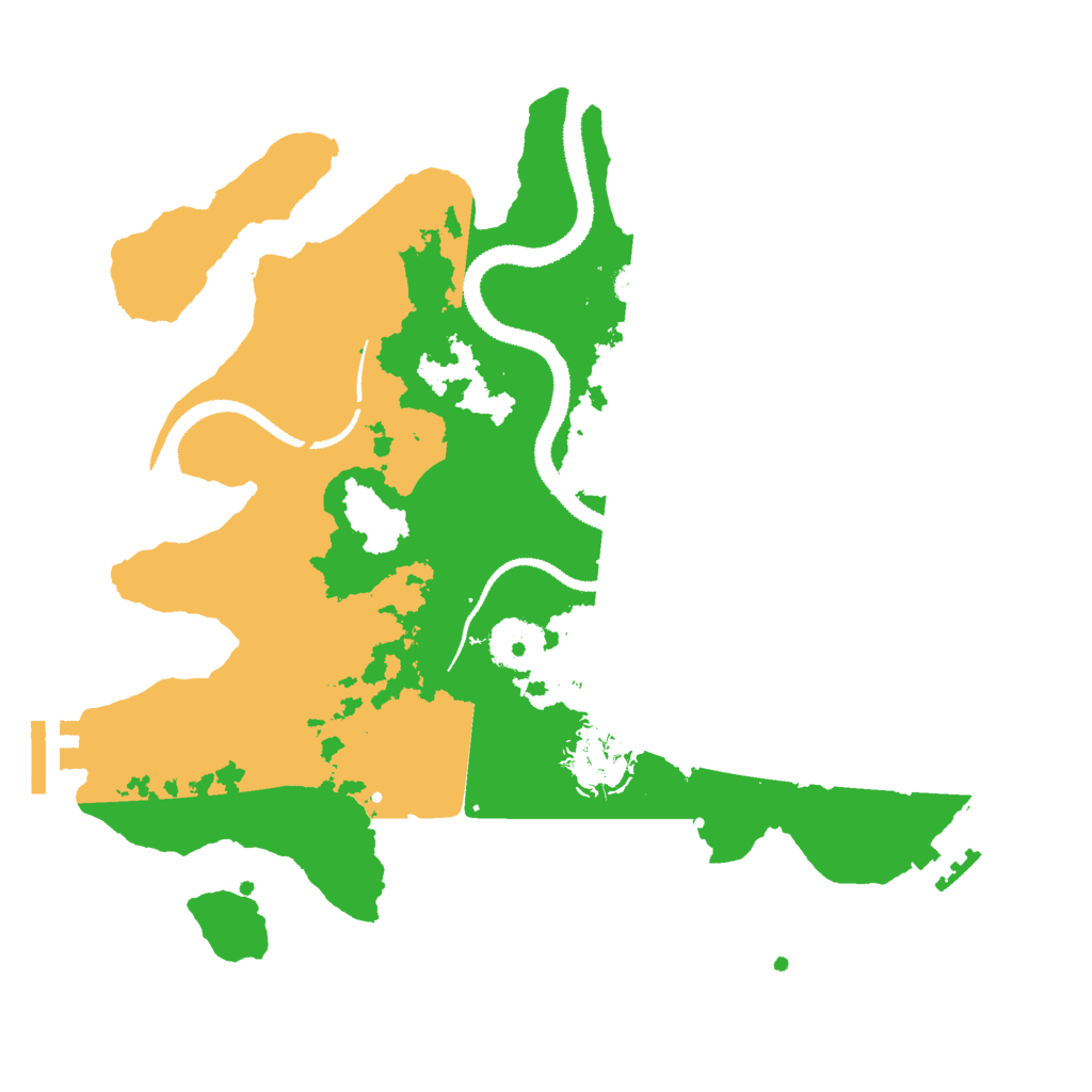 Biome Rust Map: Procedural Map, Size: 3000, Seed: 913486642