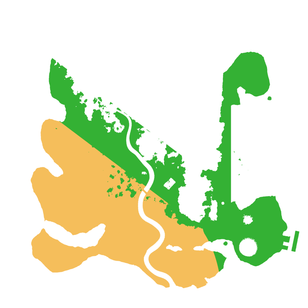 Biome Rust Map: Procedural Map, Size: 3000, Seed: 1144051169