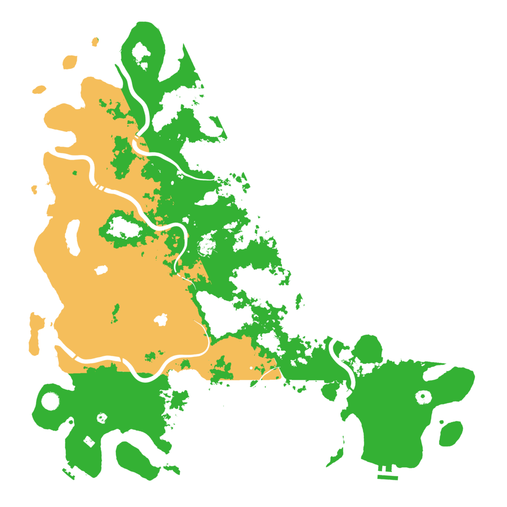 Biome Rust Map: Procedural Map, Size: 5000, Seed: 4022026