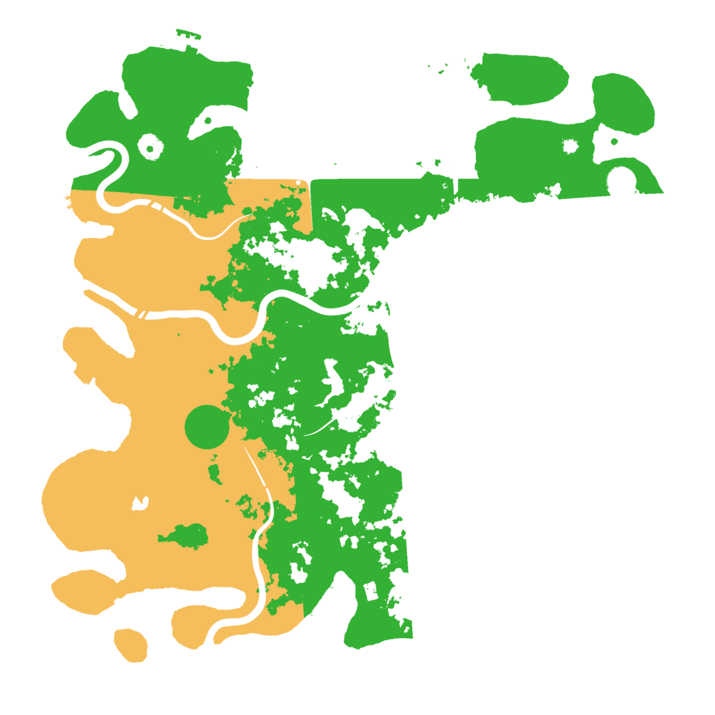 Biome Rust Map: Procedural Map, Size: 4250, Seed: 861031085
