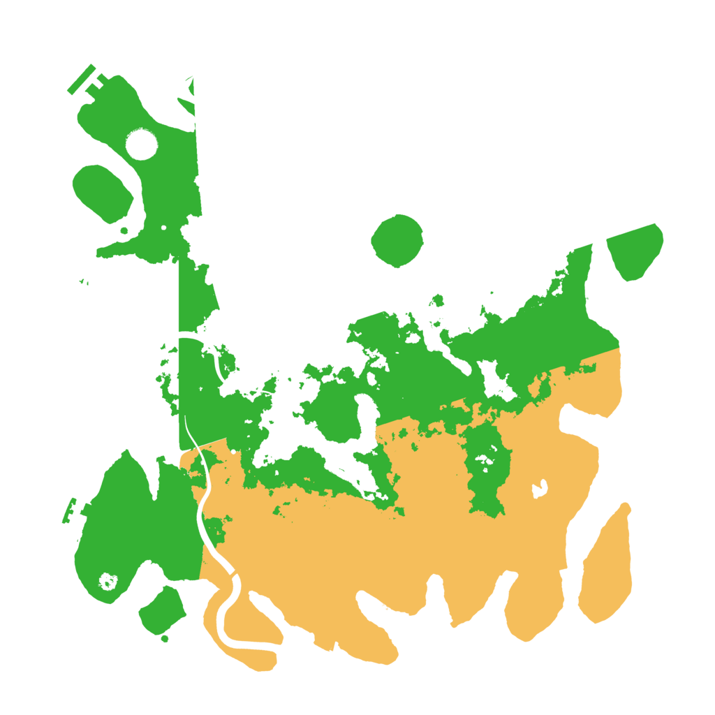 Biome Rust Map: Procedural Map, Size: 4000, Seed: 1912214724