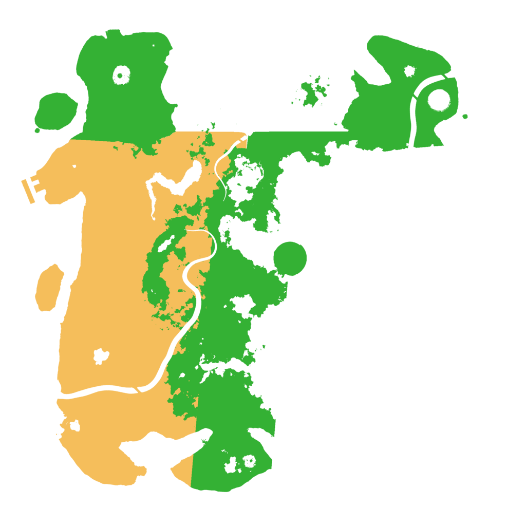Biome Rust Map: Procedural Map, Size: 4250, Seed: 1289664257