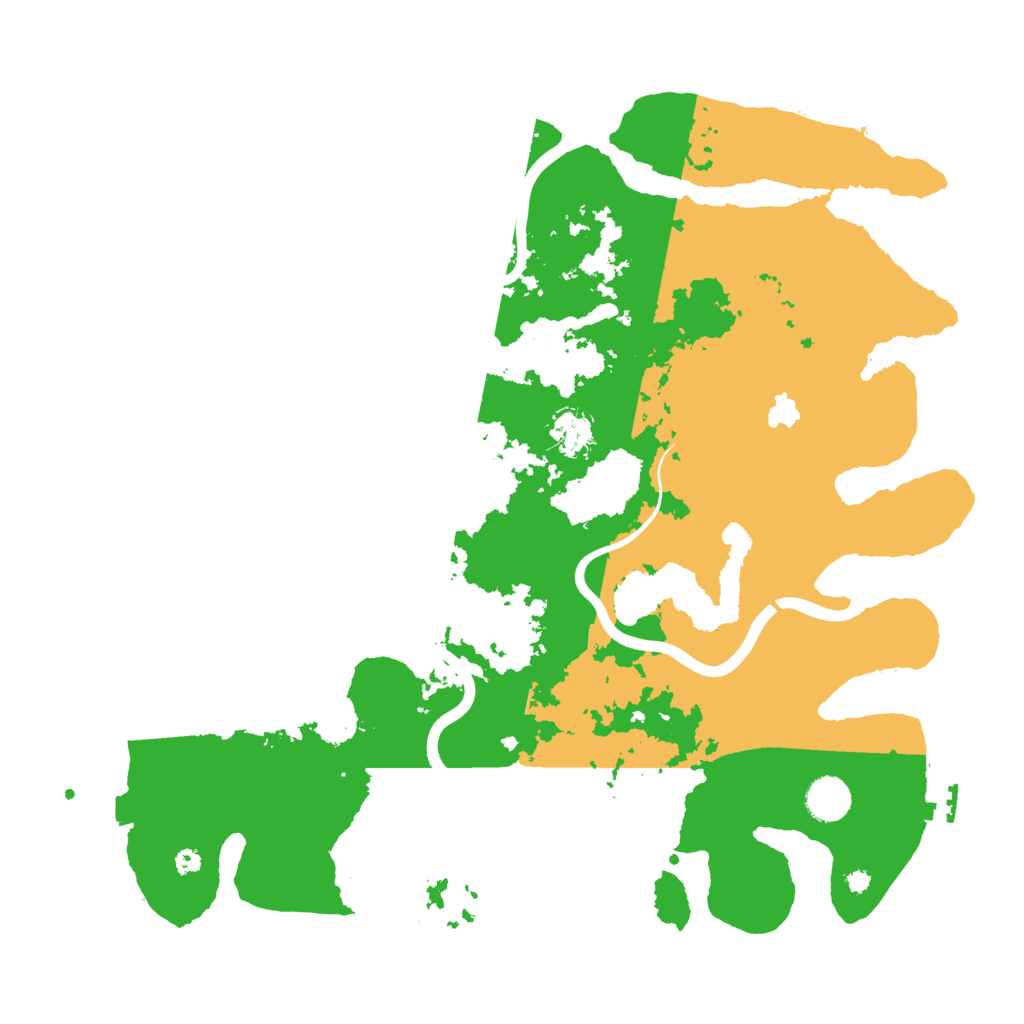 Biome Rust Map: Procedural Map, Size: 4000, Seed: 195846990
