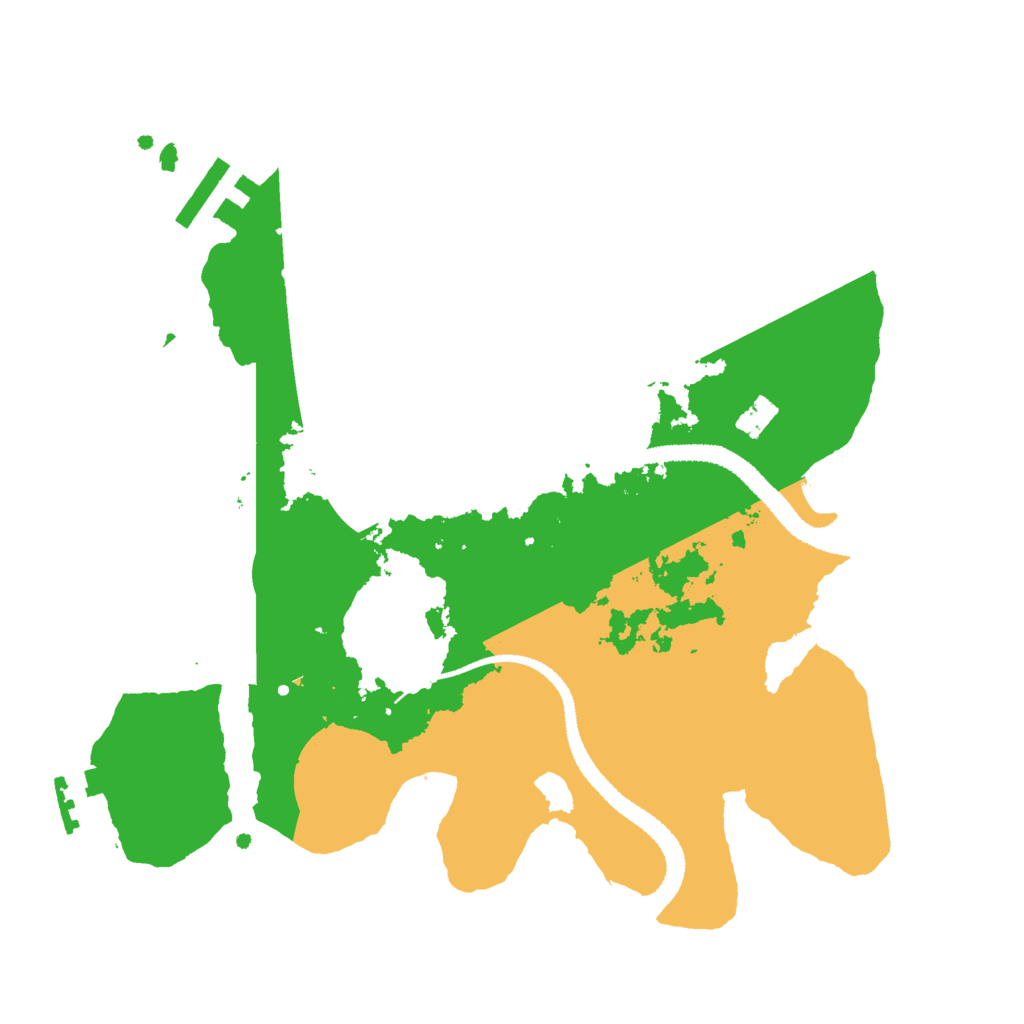 Biome Rust Map: Procedural Map, Size: 2700, Seed: 1881579364