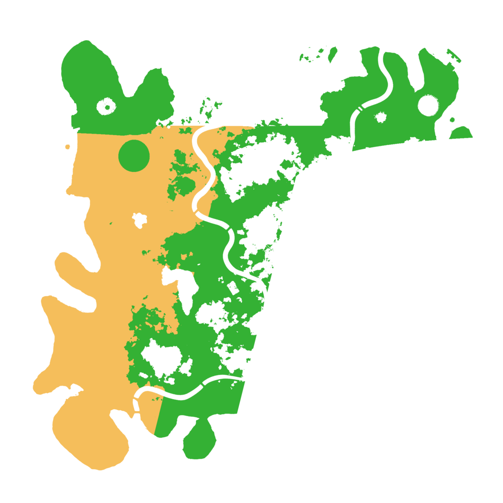 Biome Rust Map: Procedural Map, Size: 4250, Seed: 700730905