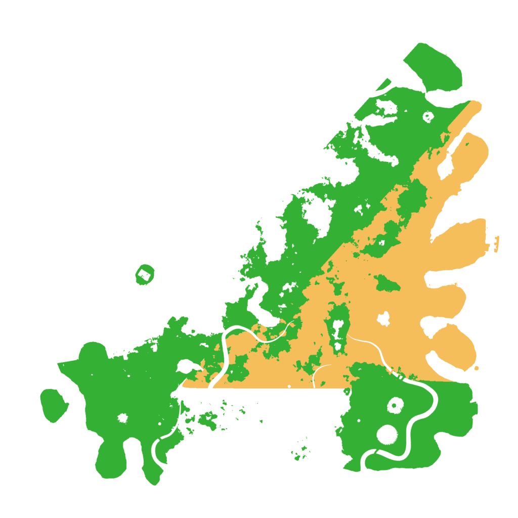 Biome Rust Map: Procedural Map, Size: 4750, Seed: 1323040216